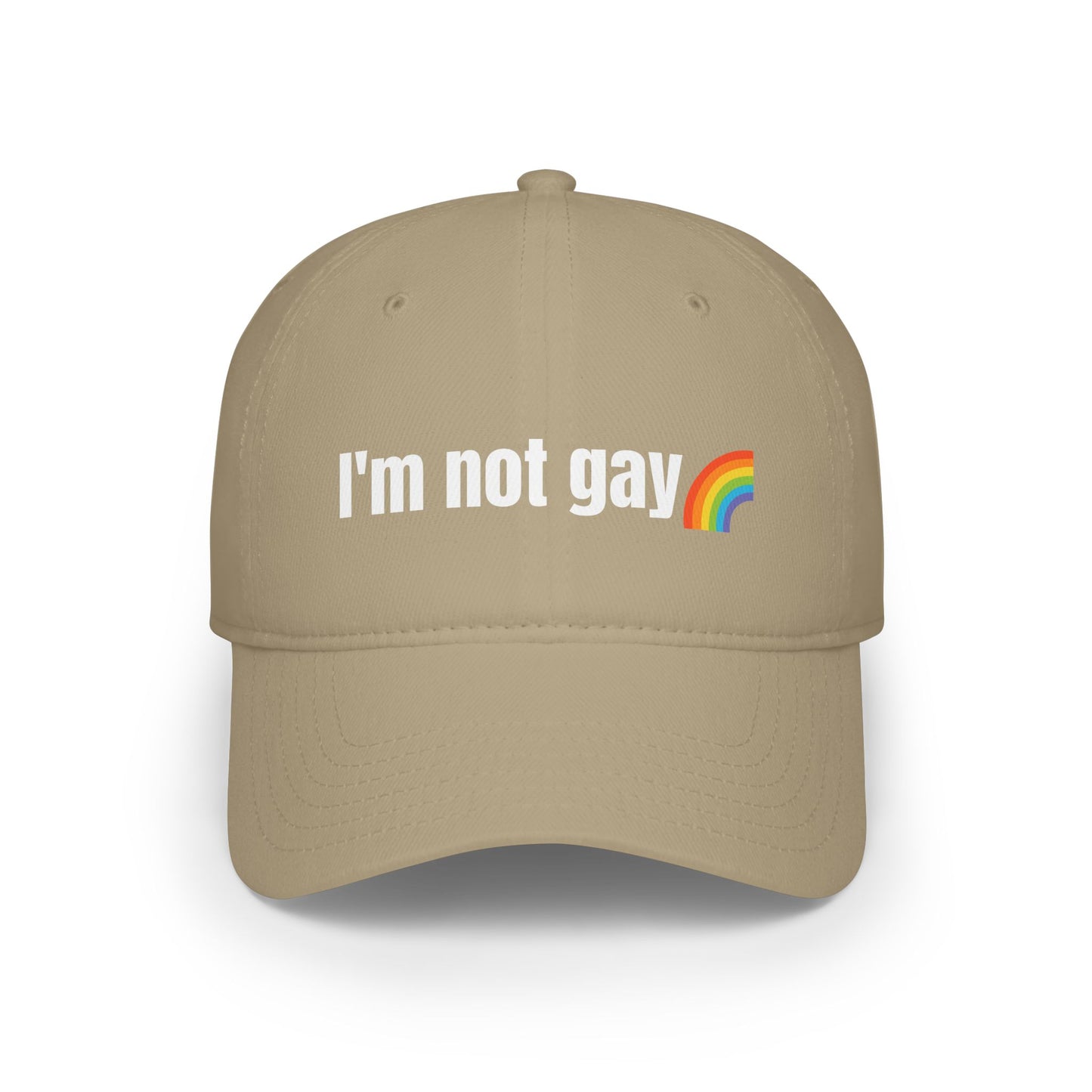 I'm not gay baseball cap